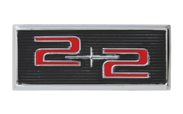 Türpanel-Embleme für 1964-65 Pontiac Catalina 2+2 - 2+2