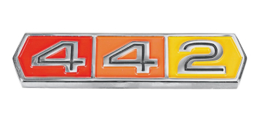 Heck-Emblem für 1964-65 Oldsmobile Cutlass 442 - 442