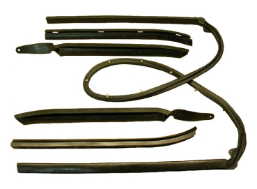 Convertible Top Weatherstrip Kit for 1964-65 Oldsmobile Cutlass and 442 Convertible - 5-Piece