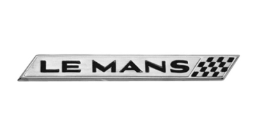 Deck Lid Emblem for 1964-65 Pontiac Le Mans - LE MANS