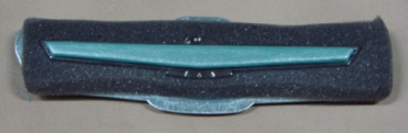 Seat Emblem for 1964-65 Ford Thunderbird - Color: Aqua