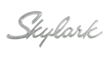 Sail Panel Emblem for 1964-66 Buick Skylark - Script "Skylark"
