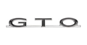 Deck Lid Emblem for 1964-69 Pontiac GTO - GTO