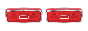 Tail Lamp Lenses for 1964 Plymouth Belvedere - Pair
