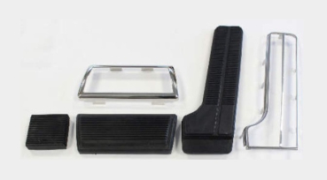 Pedal-Gummis/Blenden-Kit für 1964 Pontiac GTO mit Automatik-Getriebe - 5-teilig