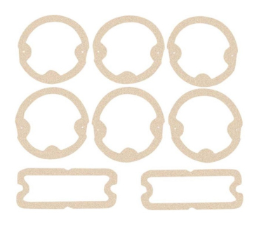 Tail Lamp Lens Gasket Set for 1964 Chevrolet Impala - 8-Piece