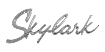 Trunk Emblem for 1964 Buick Skylark - Script "Skylark"