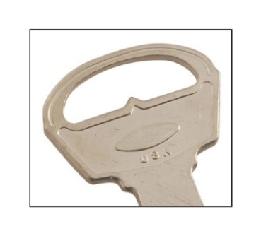 Schlüssel-Rohling für 1965-66 Ford Fairlane - Kofferraum und Handschuhfach
