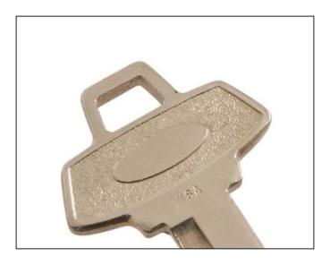 Schlüssel-Rohling für 1965-66 Ford - Zündung und Tür