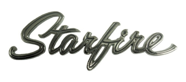 Trunk Emblem for 1965-66 Oldsmobile Starfire - Script Starfire