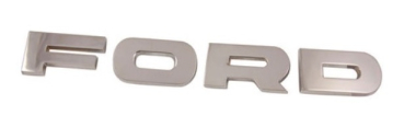 Grill Panel Emblem for 1965-66 Ford F100-F1100 - Letters Set FORD