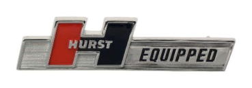 HURST Heck-Emblem für 1965-67 Pontiac GTO - HURST EQUIPPED