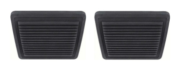 Brake/Clutch Pedal Pad for 1965-70 Pontiac Bonneville with Manual Transmission - Pair