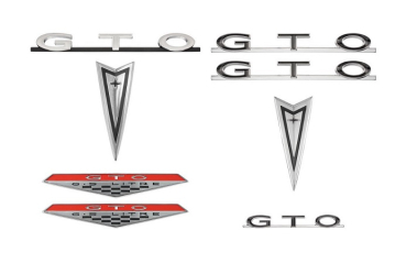 Emblem-Kit für 1965 Pontiac GTO