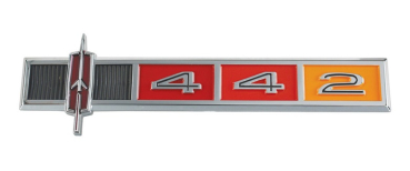 Armaturenbrett-Emblem für 1965 Oldsmobile Cutlass 442 - 442