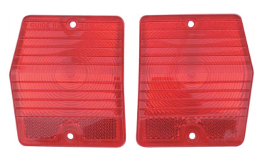 Tail Lamp Lenses for 1965 Chevy ll / Nova Station Wagon - Set