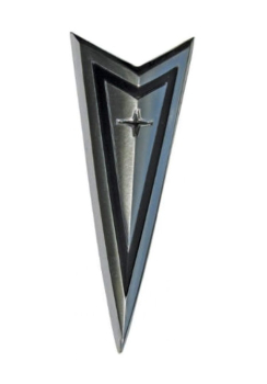 Grill-Emblem für 1965 Pontiac Bonneville - Arrowhead