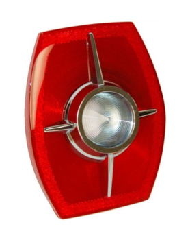 Tail Lamp Lens for 1965 Ford Galaxie - with Back-Up Lamp Lens