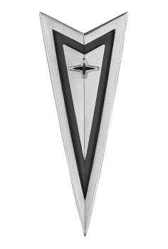 Hauben-Emblem für 1966-67 Pontiac GTO - Arrowhead