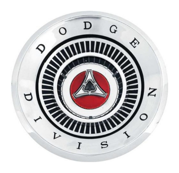 Heck-Emblem-Set für 1966-67 Dodge Charger