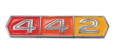 Heck-Emblem für 1966-67 Oldsmobile Cutlass 442 - 442