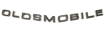 Hood Letter Set for 1966-67 Oldsmobile Toronado - OLDSMOBILE