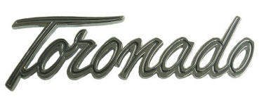 Trunk Emblem for 1966-67 Oldsmobile Toronado - Script Toronado