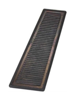 Hard Rubber Accelerator Pedal Pad for 1966-67 Pontiac Tempest