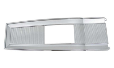 Chrome Console Top Plate for 1966-68 Dodge B-Body Models with Manual Transmission