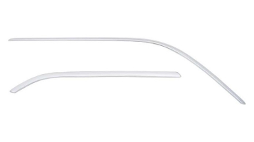 Console Side Trim Moldings for 1966-70 Plymouth B-Body Models with Manual Transmission - Pair