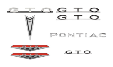 Emblem-Kit für 1966 Pontiac GTO