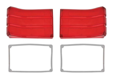 Tail Lamp Lenses for 1966 Plymouth Belvedere - Pair