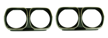 Headlight Bezels for 1966 Oldsmobile F-85, Cutlass and 442 - Pair