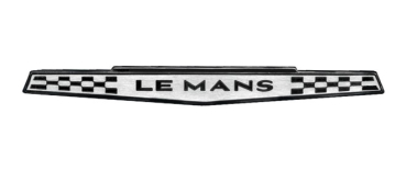 Deck Lid Emblem for 1966 Pontiac Le Mans - LE MANS