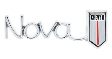 Glove Box Door Emblem for 1966 Chevrolet Chevy ll/Nova - Nova Chevy ll