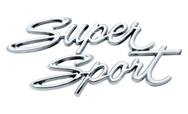 Glove Box Door Emblem for 1966 Chevrolet Chevy ll/Nova SS - Super Sport