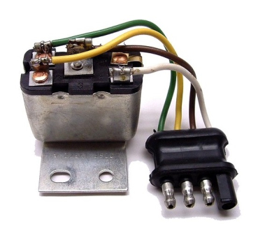 Emergency Flasher Relay for 1966 Ford Thunderbird Town Landau/Coupe - 4-Wire Plug