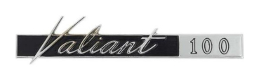 Kotflügel-Embleme für 1966 Plymouth Valiant - Valiant 100