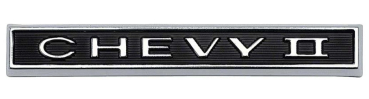 Grill-Emblem für 1966 Chevrolet Chevy ll - "CHEVY ll"