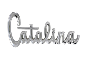 Kotflügel-Embleme für 1966 Pontiac Catalina - Schriftzug "Catalina"