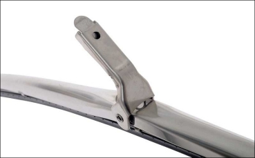 Windshield Wiper Blades "Anco Style" for 1967-68 Mercury Cougar - Stainless Steel Polished / Pair