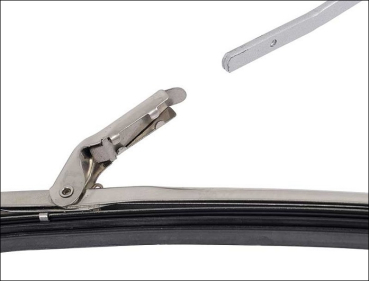 Windshield Wiper Blades "Anco Style" for 1967-68 Mercury Cougar - Stainless Steel Polished / Pair