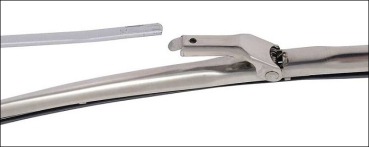 Windshield Wiper Blades "Anco Style" for 1967-68 Mercury Cougar - Stainless Steel Polished / Pair