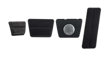 Pedal Pad Kit -A- for 1967-68 Pontiac Firebird with Manual Transmission and Disc Brakes