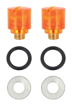 Fender Mounted Turn Signal Indicator Lenses for 1967-68 Plymouth Fury - Pair