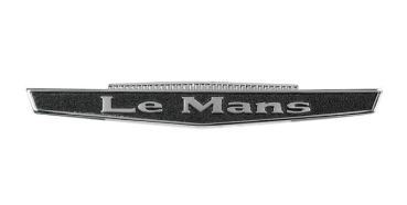 Door Panel Emblems for 1967-68 Pontiac Le Mans - Le Mans / Pair