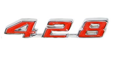 Heck-Emblem für 1967-69 Pontiac Firebird 428