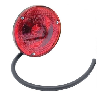 Tail Lamp Assembly for 1967-72 Chevrolet/GMC Stepside Pickup - Black