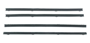 Window Felt Set for 1967-72 Chevrolet/GMC Suburban - Rear Door/Window - 4 Pieces