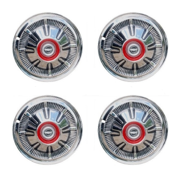 Hubcap Set for 1967-77 Ford F-Series Pickup without All-Wheel Drive - Set of 4